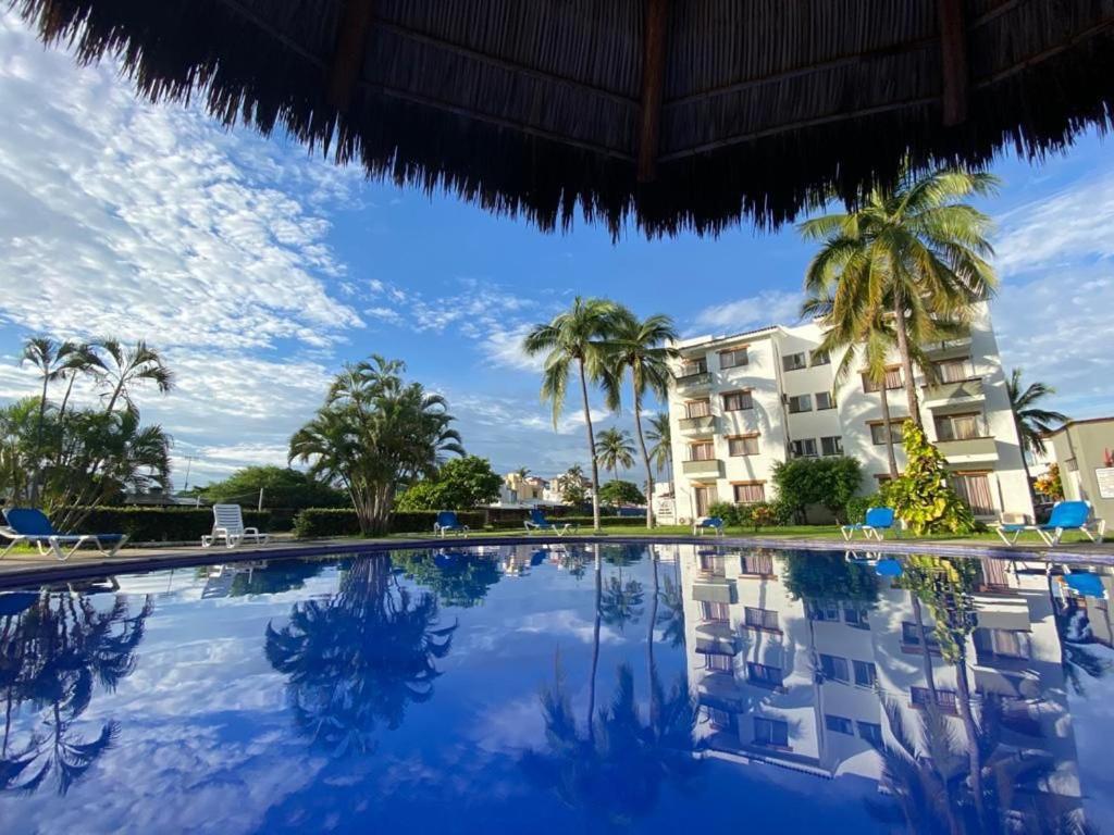 מנסניו Hermoso Condominio Suites Las Palmas Con Alberca מראה חיצוני תמונה