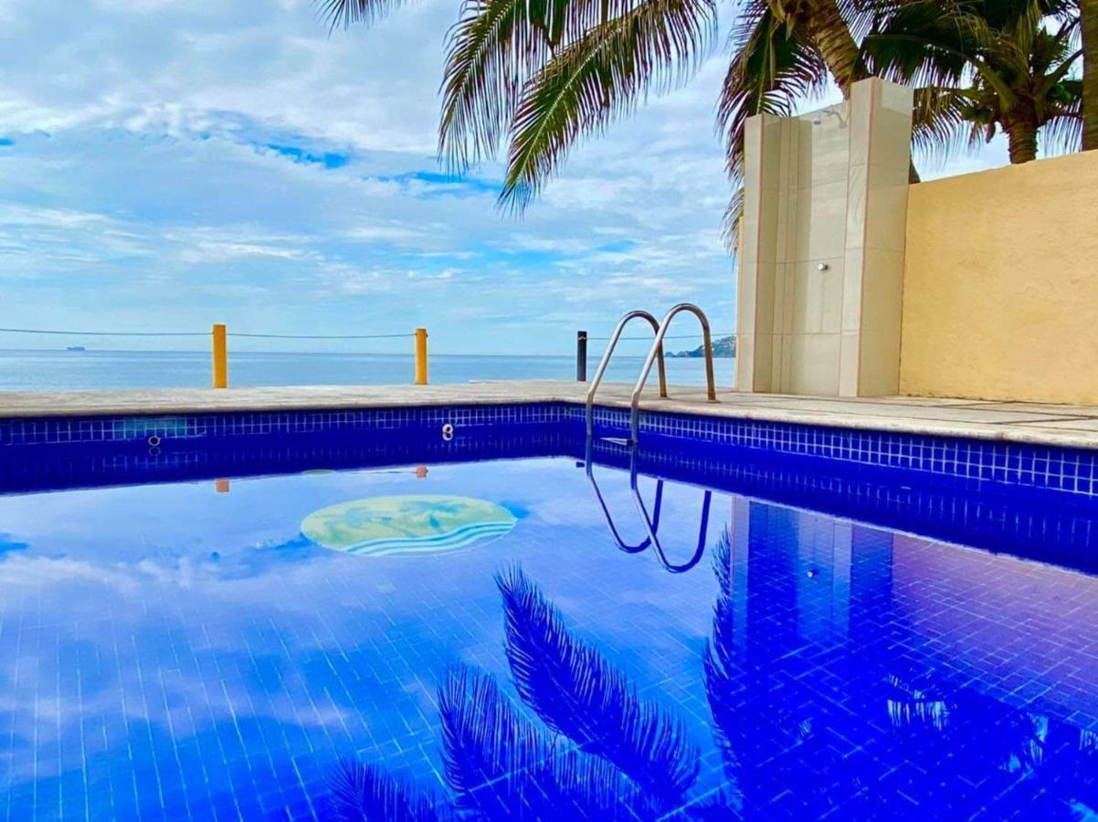 מנסניו Hermoso Condominio Suites Las Palmas Con Alberca מראה חיצוני תמונה